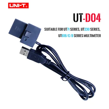 UNITATE UT-D04 Cablu de Conectare USB, Interfață de Date Informatice Transimission Linie pentru UT71 UT61 UT60 UT81 UT230 Multimetru