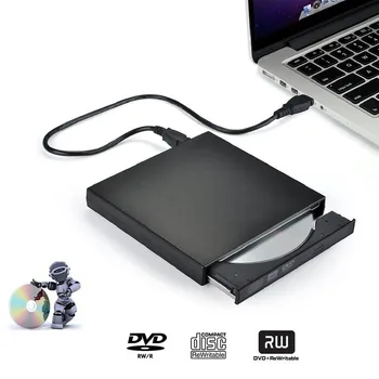 USB Drive DVD Extern Unități Optice DVD-ROM Player CD-RW Writer Writer Recorder Portatil Pentru Laptop Pc cu Windows 7/8