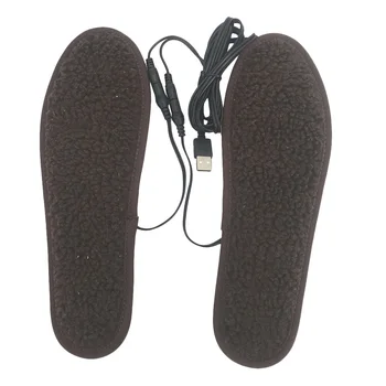 USB Încălzit Tălpi de Pantofi Picior Electrice de Încălzire Pad Picioarele Calde Ciorap Pad Mat de Iarnă Sport în aer liber, Încălzire Tălpi interioare de Iarnă Caldă 1