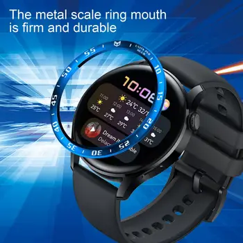 Ușor de Instalare Durabil 46mm Ceas Bezel Înlocuitor pentru Huawei Watch 3 2
