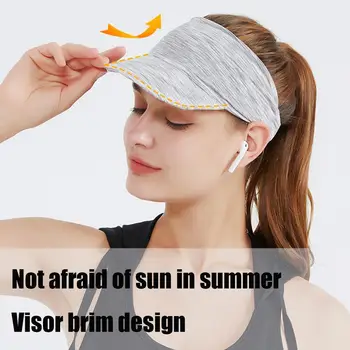 Vară De Protecție Solară Tie Dye Pălării Sport Casual Portabil Pliabil De Plaja Capace Iute Uscat Parasolar Pălării Pentru Femei Barbati Golf Tenis 1