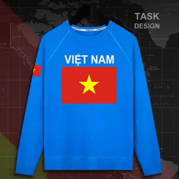 VietNam, Vietnameză Viet Nam VNM VN barbati pulovere hanorace barbati tricou streetwear haine hip hop trening națiune pavilion 02 5