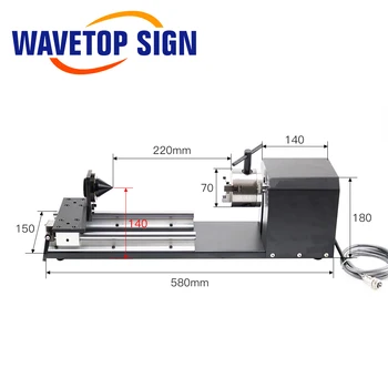 WaveTopSign Rotativ de Fixare cu Ventuze 2Phase 3Phase Stepper Motor Rotativ Colorat pentru emisiile de Co2 pentru Gravare cu Laser Masina de debitat 1