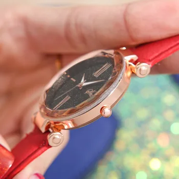 WOKAI la Modă casual femei ceas ceasuri cer stele ceasuri de studenți de sex feminin tendință curea ceasuri Curea de ceas personalizate 2