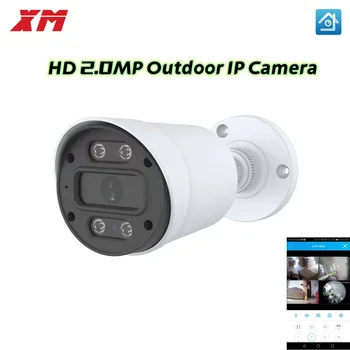 XMeye Camera POE IP HD 720P 1080P 2.8 MM Len de Securitate în aer liber Cameră cu 65ft IR Viziune de Noapte la Distanță IP66 rezistent la apa 2MP