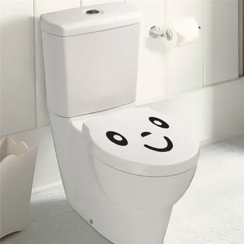 Zâmbet fata de Toaletă autocolante diy personalizate de mobilier decoratiuni perete decalcomanii frigider, mașină de spălat autocolant Baie Masina Cadou 5