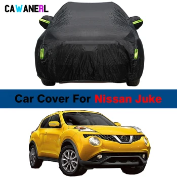 În aer liber, Masina de Acoperire Pentru Nissan Juke rezistent la apa Anti-UV, parasolar Ploaie, Zăpadă, Gheață Auto Rezistent Capac