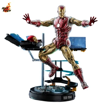 În stoc HotToys Original 1/6 de benzi Desenate Iron Man Marvel TheOriginsCollection figurine de Colectie Jucarii CMS08D38 0