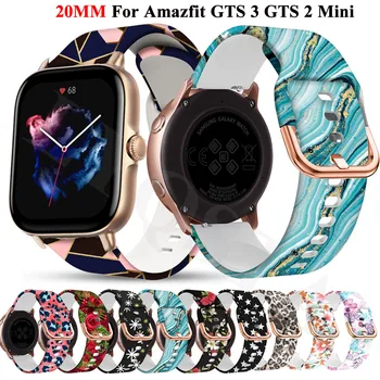 Înlocuirea Smartwatch Curea de mână Pentru Xiaomi Huami Amazfit GTS 3 Silicon Watchband Amazfit GTR 42MM Bip U S GTS2 Mini Brățară